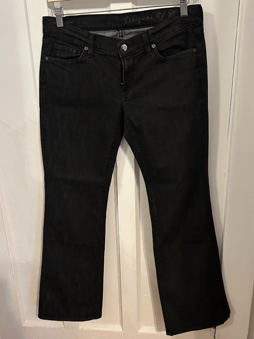 Citizens of Humanity Dita Petite Bootcut Jeans | Black | Size 30 | Very Good Con